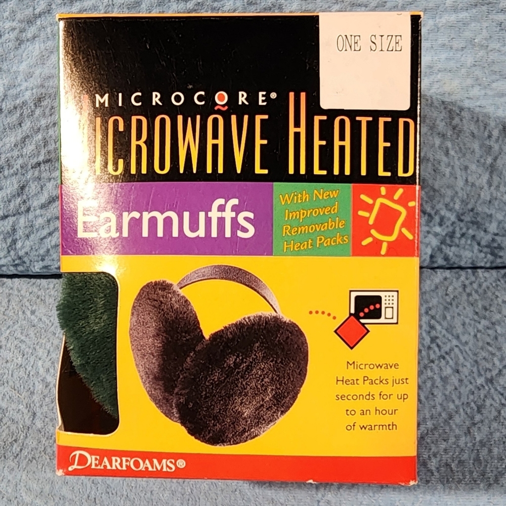 Microwave Heated Earmuffs, NIB
